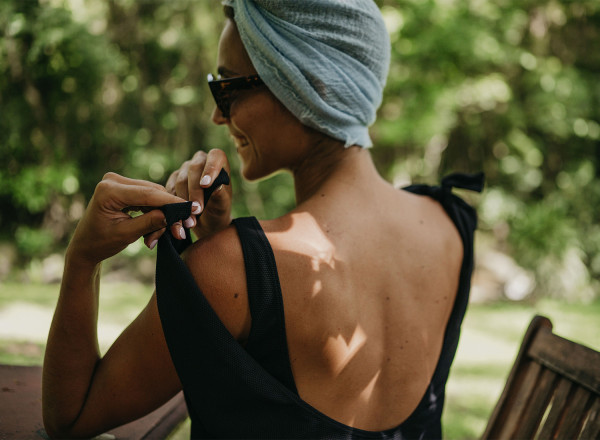 Maillot une pièce Charlotte noir